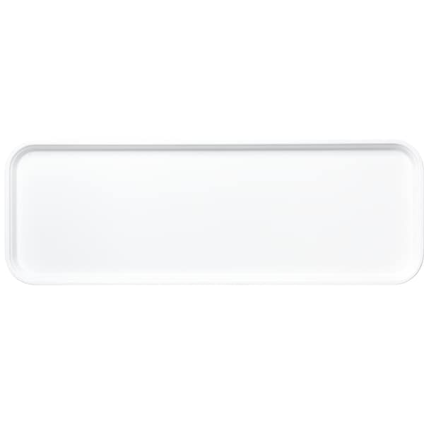 Carlisle Foodservice Market Tray, 8-3/4x25-1/2x1-1/8", Wht, PK12 - 269FMT301