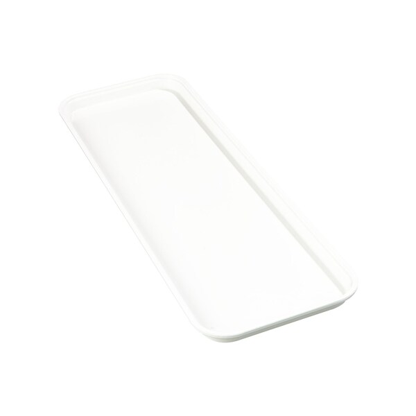 Carlisle Foodservice Market Tray, 8-3/4x25-1/2x1-1/8", Wht, PK12 - 269FMT301