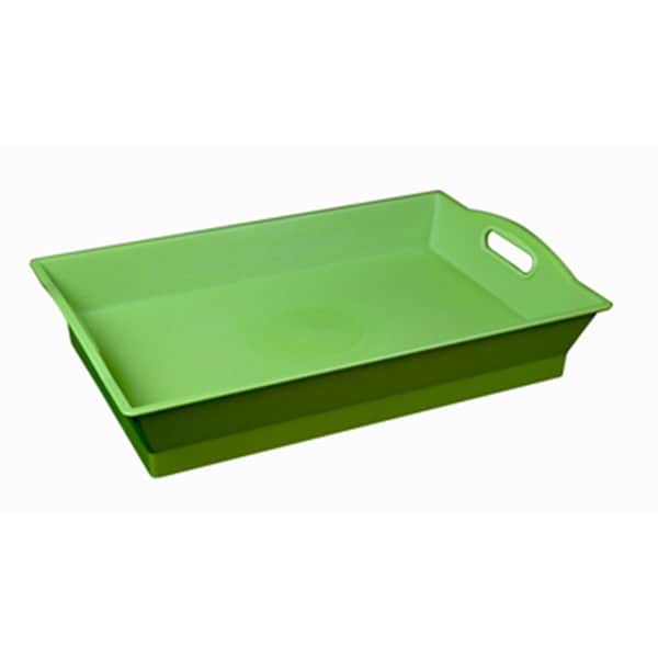 Perro Chino TRAYSKLIM-6 PVC Serving Tray, Key Lime - Small, 6PK - PE3039990