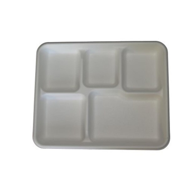 Asean American Tray - 5 Compartment, 500PK - T009-NIA