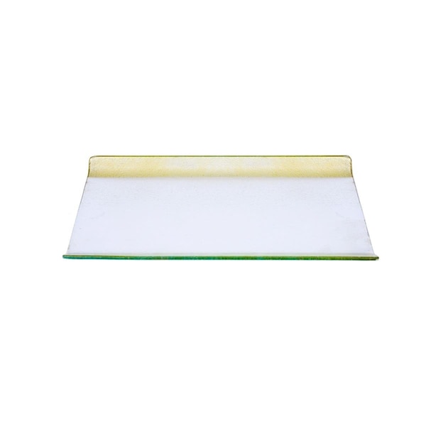 Classic Touch Decor Classic Touch  11.5 x 6.5 in. Glass Tray with Gold Borders - GT785