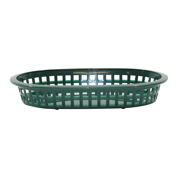 Tablecraft Oval Platter Basket, 9.25"X6"X1.5", PK12 - 1073FG