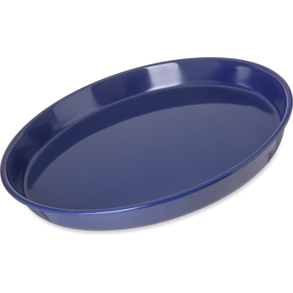 Carlisle Foodservice Serving Tray, 13", Cobalt Blue, PK12 - 130060