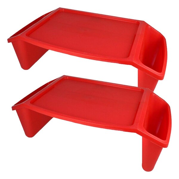 Romanoff Products Lap Tray, Red - Each of 2 - ROM90502-2