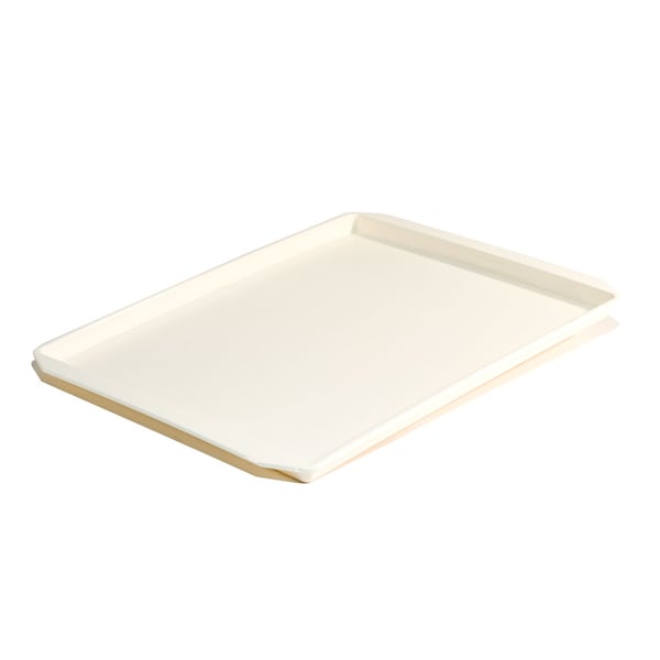 Hapco-Elmar R3030VAN-Essential 10.5x12.5" Rect. Tray W/ Handles, Vanilla, PK 36 - R3030VAN