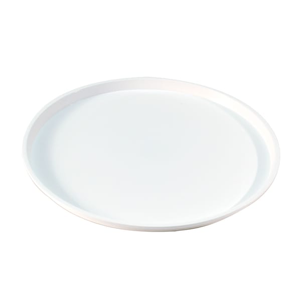 Hapco-Elmar R3020WHT-Essential 12" Round Tray, White, PK 36 - R3020WHT