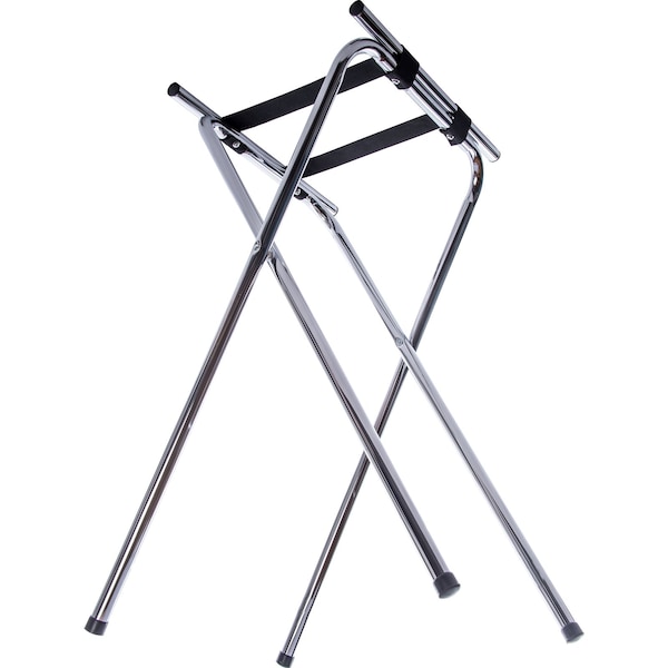 Carlisle Foodservice Steel Tray Stand, 36", Chrome, PK6 - C3625T38