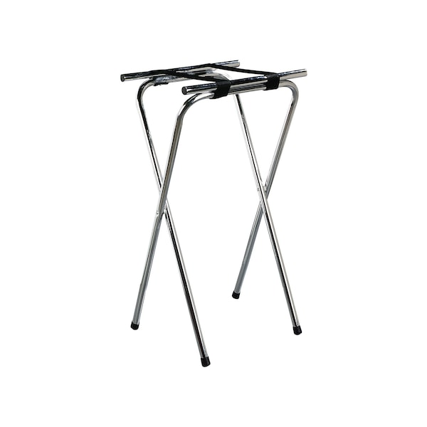 Carlisle Foodservice Steel Tray Stand, 36", Chrome, PK6 - C3625T38
