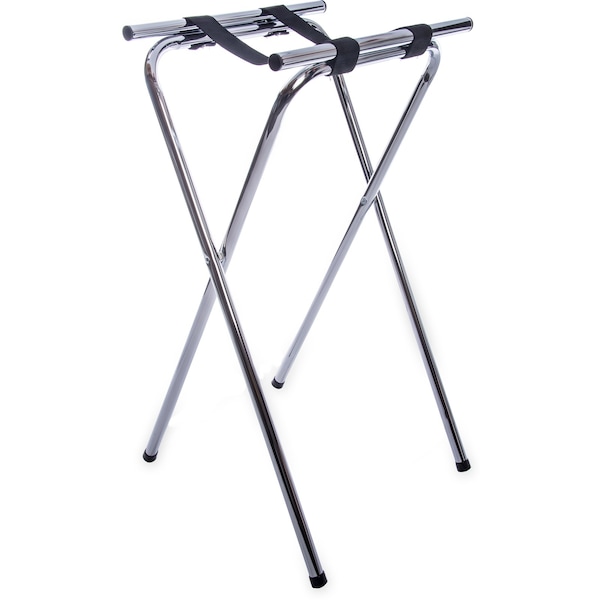 Carlisle Foodservice Steel Tray Stand, 36", Chrome, PK6 - C3625T38