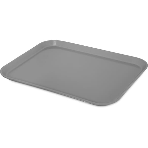 Carlisle Foodservice Fiberglass Tray, 20.25x15", Gray, PK12 - 2015FG068