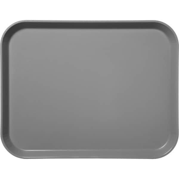 Carlisle Foodservice Fiberglass Tray, 20.25x15", Gray, PK12 - 2015FG068
