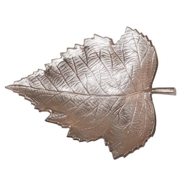 Bbh Homes 5.23 x 3.93 x 1.14 in. Handmade Bronze Coated Decorative Aluminum Tray - UBBBVK061AB2020SC3HS