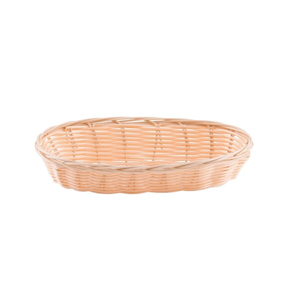 Tablecraft Handwvn Srvng Bskt, Oblng, 9"X4"X2.25, PK12 - 1117W
