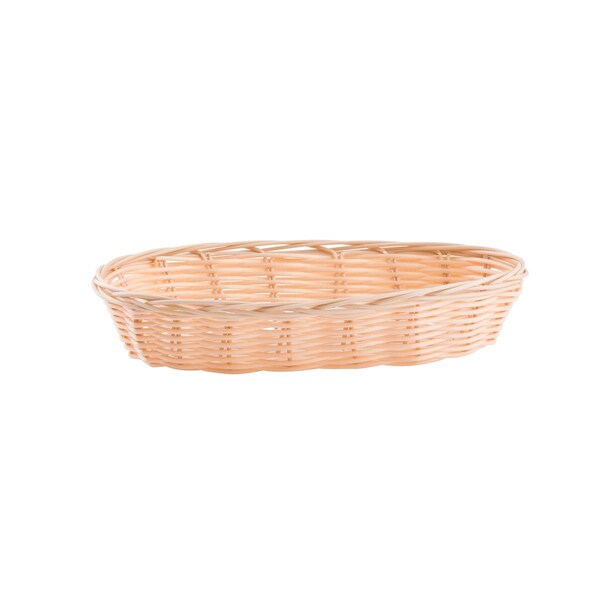 Tablecraft Handwvn Srvng Bskt, Oblng, 9"X4"X2.25, PK12 - 1117W