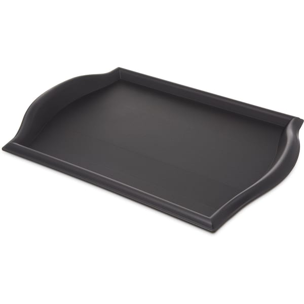 Carlisle Foodservice Tray, 17"x 1", Black, PK12 - 1217BT03