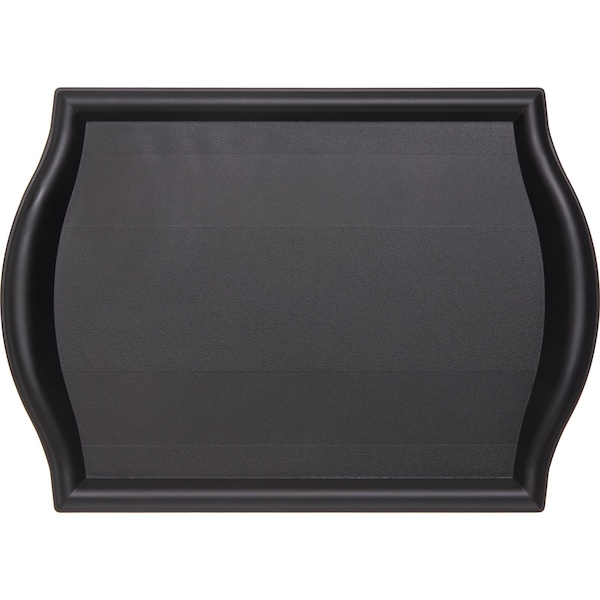 Carlisle Foodservice Tray, 17"x 1", Black, PK12 - 1217BT03