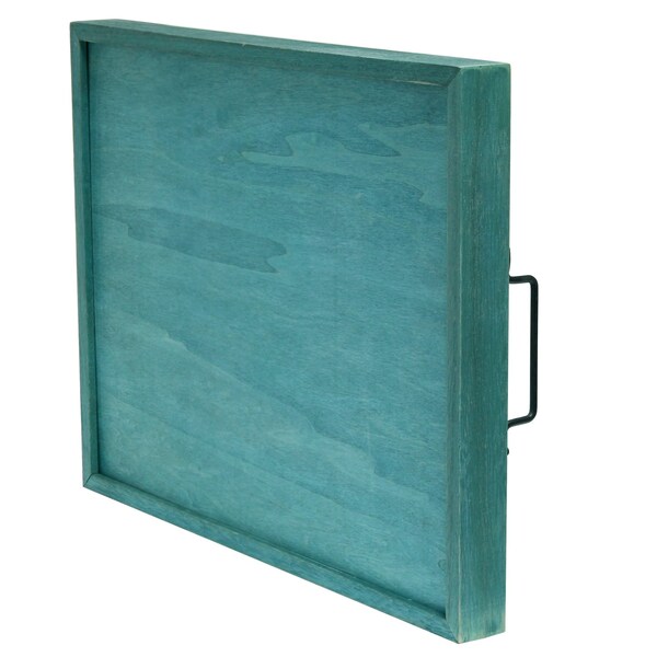 Elegant Designs Elegant Designs Decorative Wood Serving Tray, "Happy Place" - HG2000-BHP