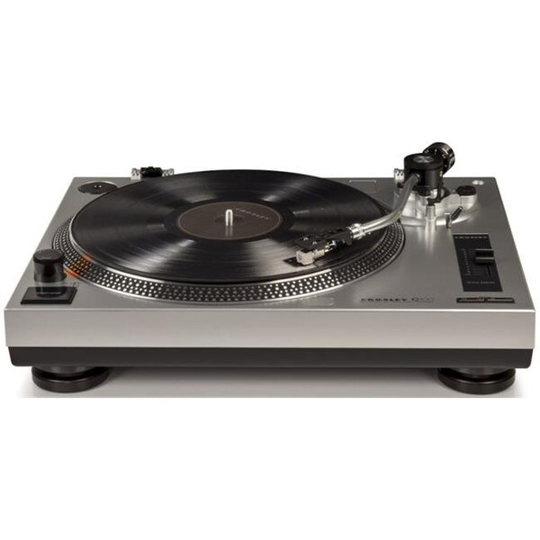 Crosley Deer Park Crosley Deer Park C100-SI C100 Aluminum Platter Turntable; Silver - C100-SI