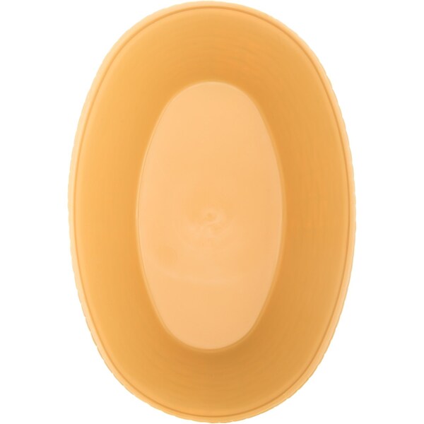 Carlisle Foodservice Oval Basket, 1.1 qt., Straw, PK12 - 650467