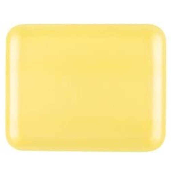 Dyne-A-Pak 2670 CPC Foam Tray, Yellow, 500PK - 2670  CPC