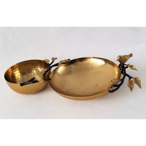 Jiallo Songbird Chip and Dip Tray - 6.25 and 4' - 70222