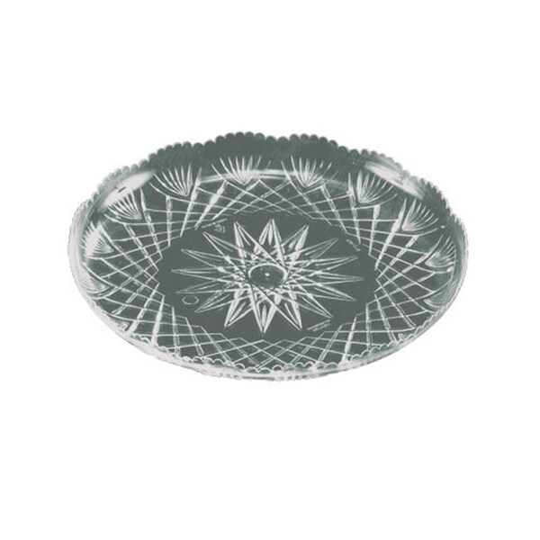 Gb Gifts 12 in. Prisms Collection Clear Crystal Tray, 25PK - GB2573151