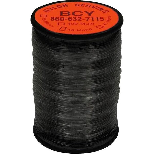 Bcy Bcy 1003164 100 Yards 400 Nylon Serving Multifilament; Black - 1003164