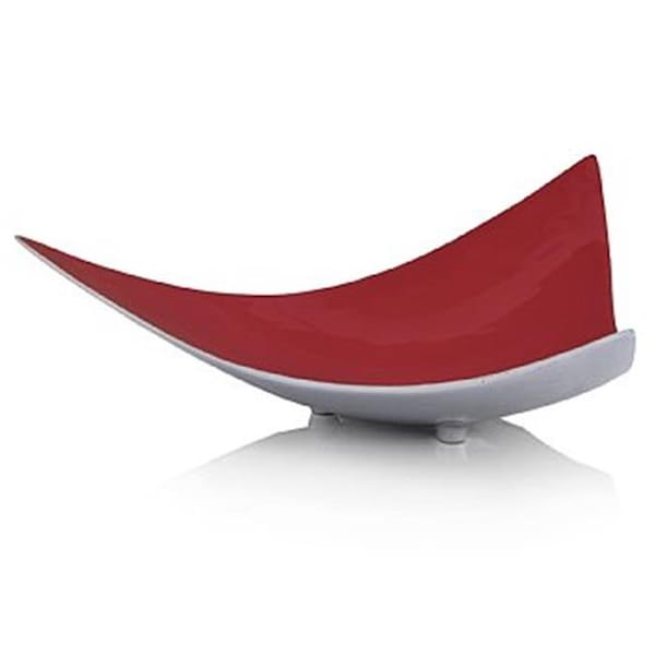 Modern Day Accents Modern Day Accents 3270 Trigon Tray - Poppy Red - 3270
