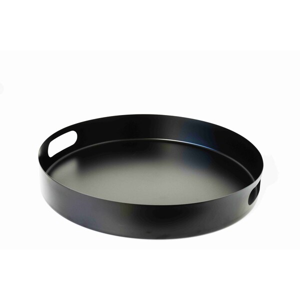Brushed Stainless Steel Collection Brushed Stainless Steel 14.5 Round Tray, 6PK - S119