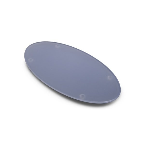 Almore Industries Tray Amenity, Oval 25/Cs Frosted, 25PK - TRY-AM-025