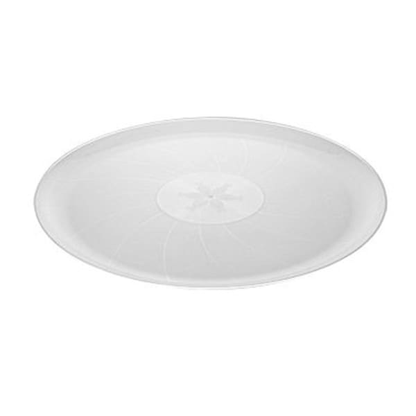 Fineline Settings Clear Classic 14 and apos; and apos; Round Tray - 8401-CL