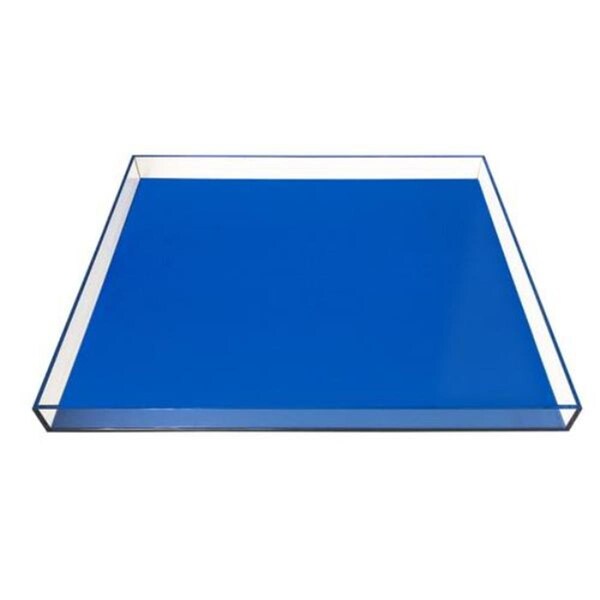 R16 Home Neon Blue Lucite Tray - Large - AVT02-BLUE