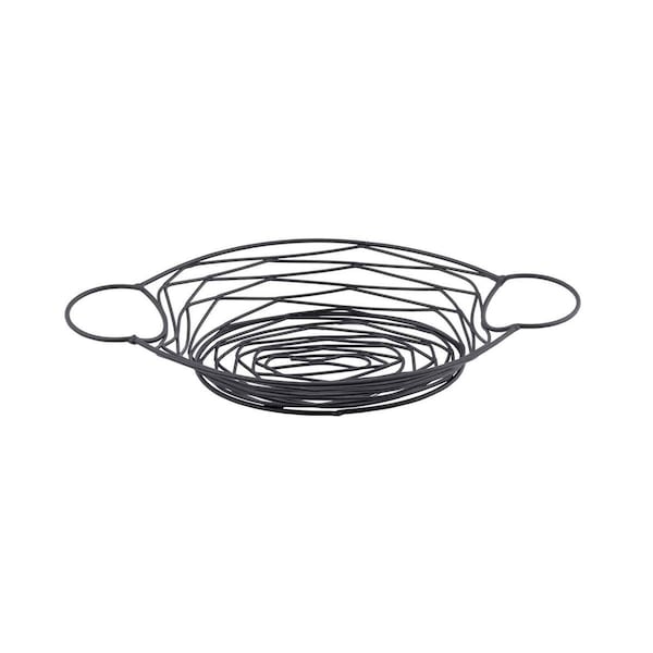 Tablecraft Artisan Oval Bskt W/Rmkn Hldr, 13"X7"X2" - BK171372