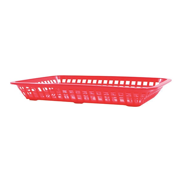 Tablecraft Mas Grande, Platter Basket, Red, PK12 - 1079R