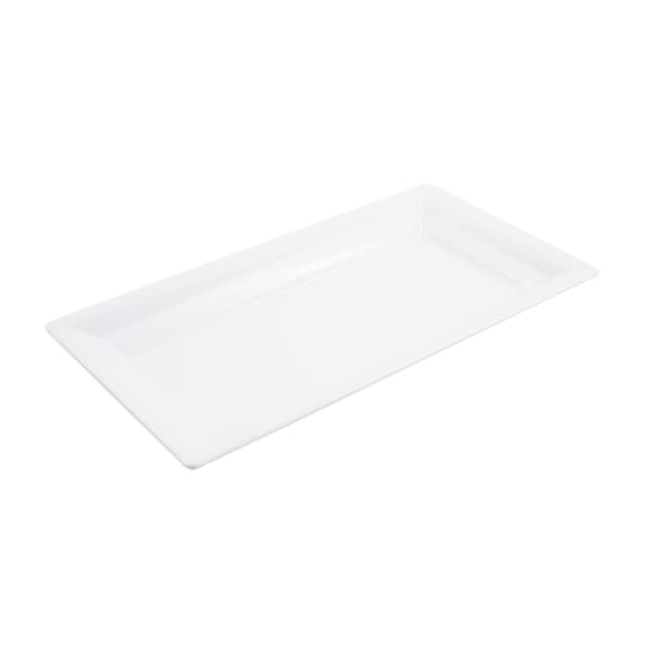 Bon Chef Melamine Display Pan 19 1/8" X 10 3/8" X 1 7/8" - 53403WHITE