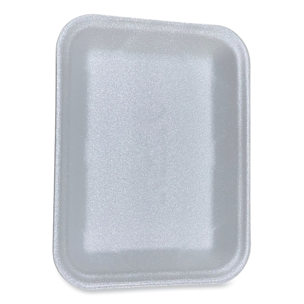 Gen Meat Trays, #4D, 9.47 x 7.12 x 1.32, White, 500PK - 4DWH