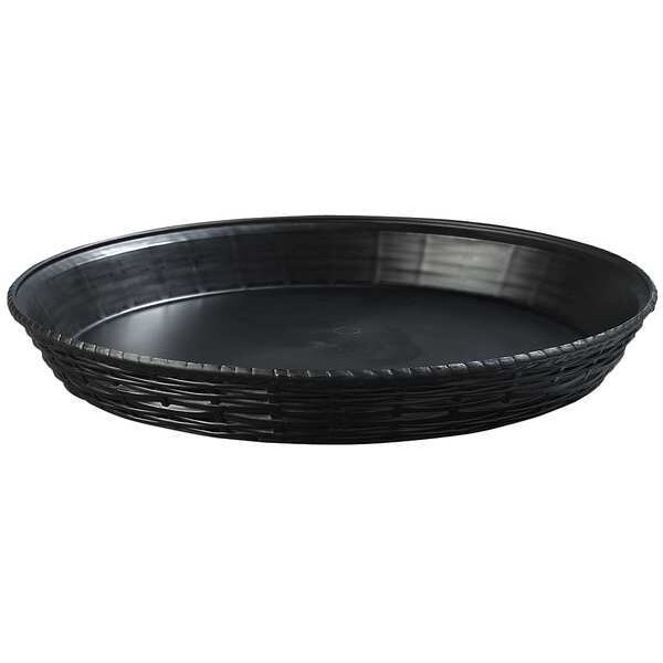 Carlisle Foodservice Round Basket, PPV, Black, PK12 - 6526GR03