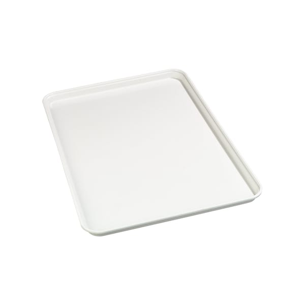 Carlisle Foodservice Fbrgl Market Tray, 17.75x12.75x1", Wt, PK12 - 1318FMT301