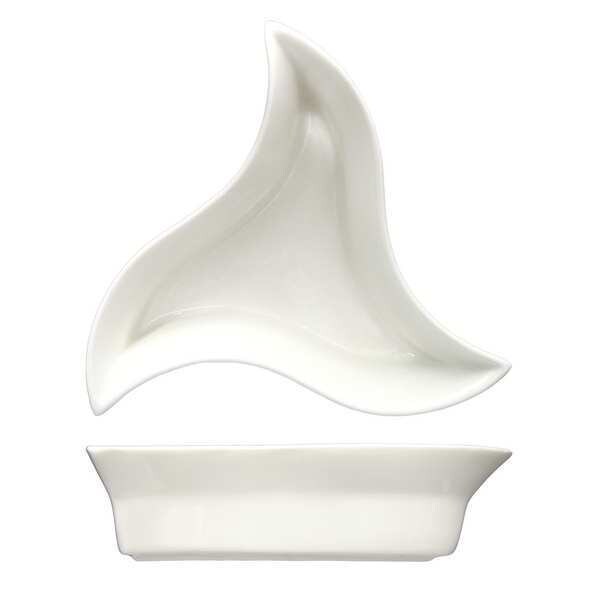 Iti Star Appetizer Dish, 6 Inch, White, PK36 - AS-12
