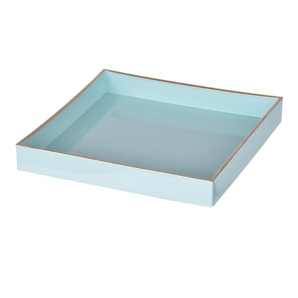 Trascocina Lovely Mimosa Blue Square Tray - TR2642956