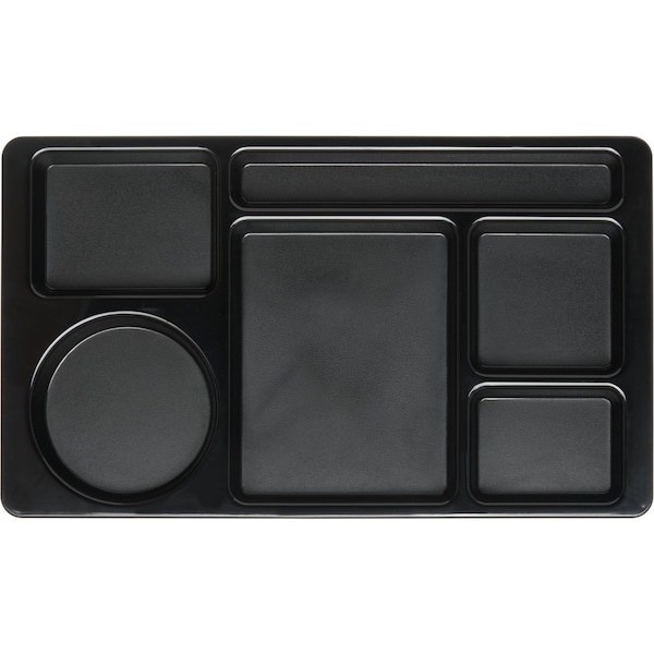 Carlisle Foodservice Omni-Direction Space Save Tray, Blk, PK24 - 61503