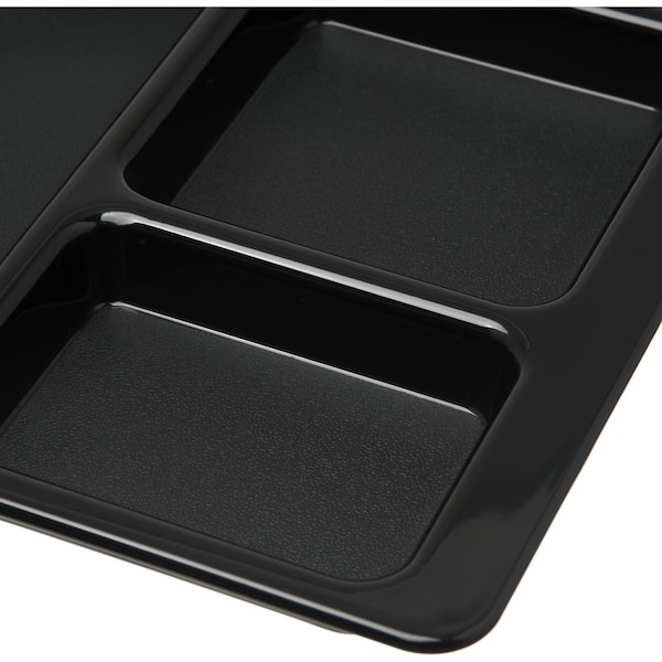 Carlisle Foodservice Omni-Direction Space Save Tray, Blk, PK24 - 61503