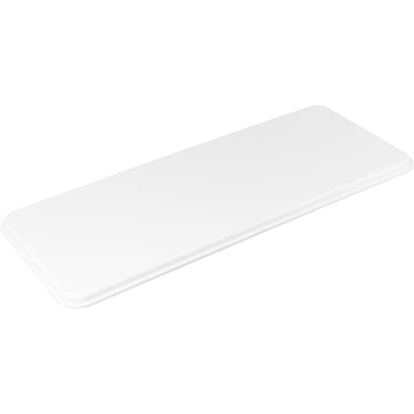 Carlisle Foodservice Market Tray, 30x12-7/16x1-1/16", Wht, PK12 - 1230FMT301