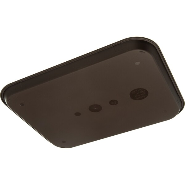 Carlisle Foodservice Cafe Standard Tray, 14"x18", Choco, PK12 - CT141869
