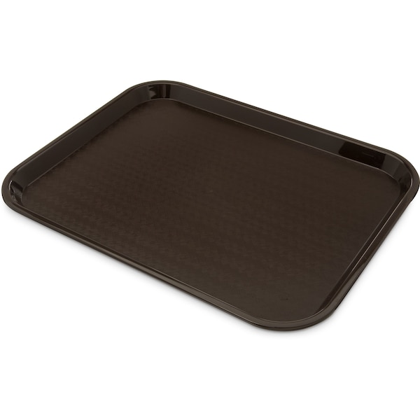 Carlisle Foodservice Cafe Standard Tray, 14"x18", Choco, PK12 - CT141869