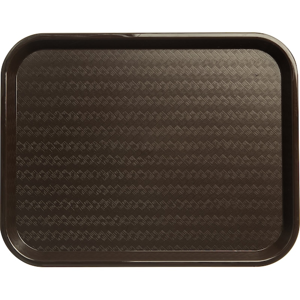 Carlisle Foodservice Cafe Standard Tray, 14"x18", Choco, PK12 - CT141869