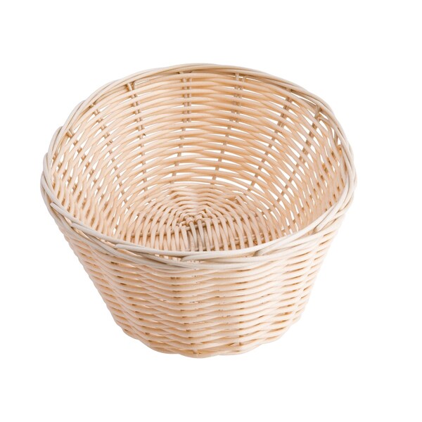Tablecraft Handwoven, Oval Basket, Natural, PK12 - 1176W