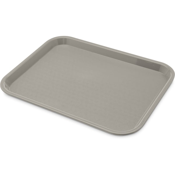 Carlisle Foodservice Cafe Standard Tray, 10"x14", Gray, PK24 - CT101423