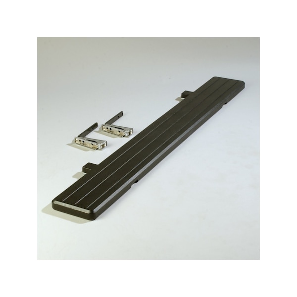Carlisle Foodservice Tray Slide for 6 ft. Food Bar, Black - 772103