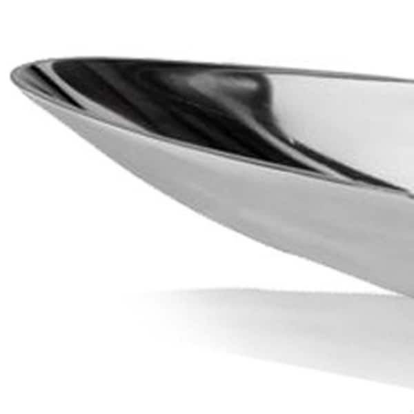 Homeroots 4.5 x 20 x 3 in. Buffed Barco Short Boat Tray - 354894